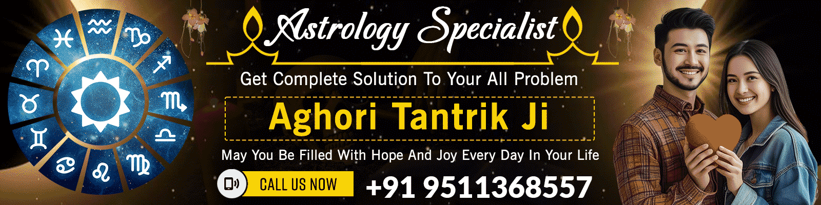 Astrologer Aghori Tantrik Ji +91-9511368557